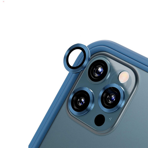 محافظ لنز دوربین Q.Y مدل رینگی مناسب برای گوشی موبایل اپل 12تا 13 پرومکس